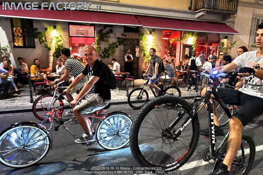 2018-08-30 Milano - Critical Mass 1310